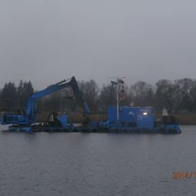 Construction of Berth No. 12 of Freeport of Ventspils – dredging works, TSHD Contender, 2014